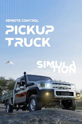 RC Rock Crawler Model, 2.4GHz All-Terrain 15KM/H Remote Control Pickup Car with LED Lights, 1:14 Scale Off-Road Truck for Adults - color: Sg-1406 Silver
