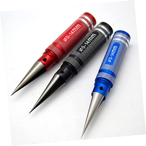1pc Reamer Tool for Rc Aircraft Model Rosy Metal Steel Hole Opener for Car Shell Expansion and DIY Projects Lightweight Design Safety Features - color: Rosy