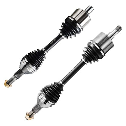 Detroit Axle - Pair Front CV Axle Shafts for Chevy Impala Venture | Monte Carlo Pontiac Grand Prix Montana Buick LaCrosse Allure Regal Century, 2 CV Axle Shafts Assembly Replacement - size: 113A_AX_150_AX-NEW/Pair