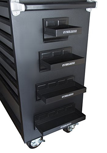 Steelman Non-Marring Magnetic Tool/Parts Storage Trays for Rolling Toolboxes, Durable Steel, 4-Piece Set - size: 4-Piece Set