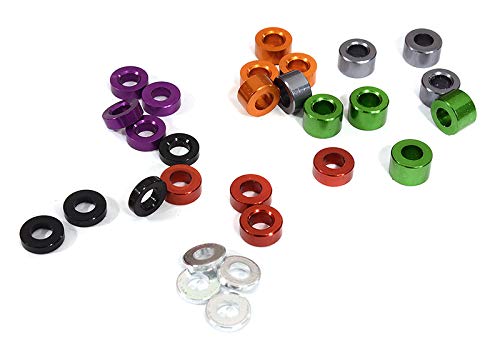 Integy Assorted Thickness (1mm to 4mm) Shim Washer M3 Size