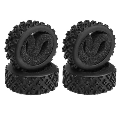 4pcs RC 1/10 On Road Slick Tire Rubber Tyre Fit for 1:10 Touring Drift Car HSP Tamiya HPI Kyosho Flating Car-6539