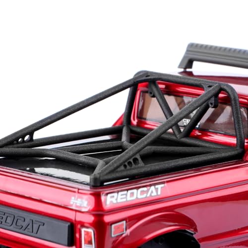 RC Scale Tube Bed Rack for 1/18 Redcat Ascent-18 Crawler Upgrades | Durable Tube-Style Bed Rack, Realistic Trail Truck Styling Custom Scale Details for Redcat Ascent-18 Pickup