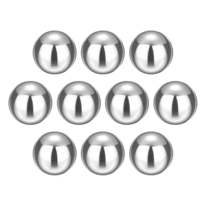 uxcell 10Pcs 19mm Bearing Balls, Solid Carbon Steel G1000 Precision Balls for Bearings Bicycles Casters Automotive Part and DIY (Mirror Polished) - size: 19mm