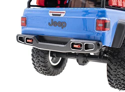 Aluminum Front&Rear Bumper for AXIAL SCX24 Jeep Gladiator AXI00005 1/24 RC Crawler Car