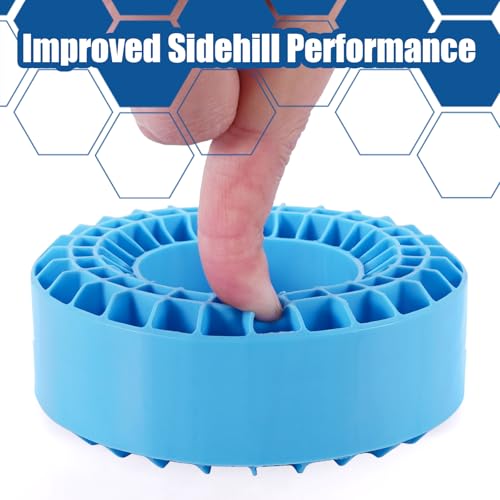 INJORA 4PCS Silicone Rubber Insert for 146-149mm (5.75" OD) 2.2" Tire(Blue) - color: Blue
