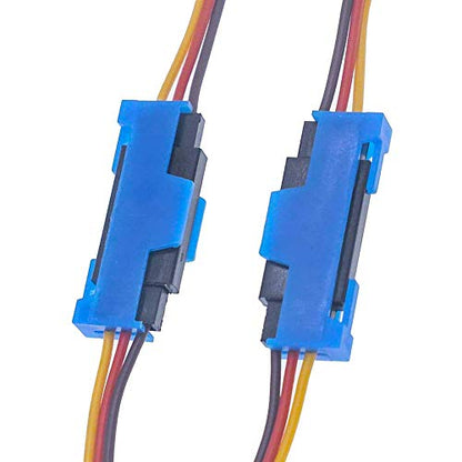20 Pack Servo Extension Cable Safety Connector Clips Lead Wire Lock for RC Products