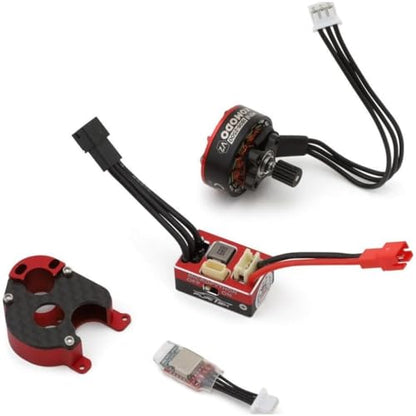 furitek MicroSilk 2025 Brushless Power System with MicroPython and Mini KMD - Remote Control Car, RC Cars, RC Crawler Electronics Combo Upgrade (HELIDIRECT) (Axial SCX24 (FUR-2632))