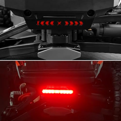 Led Headlight Taillight Light Bar for 1/16 Tra-xxas Mini Maxx | Small X Brushless 2S Rc 4Wd Off-Road Vehicle Upgrade Front Rear Light Kit