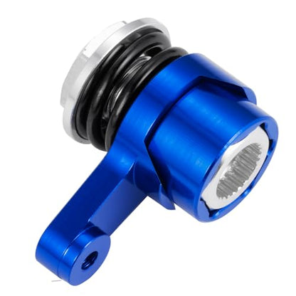 25T Bellcrank Arm Servo Saver for LOSI 1/18 Mini LMT 4WD 1:18th Scale Crawler Car Upgrade Parts (Blue) - color: Blue