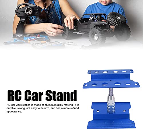 RC Car Work Stand, RC Repair Station Workstation Remote Control Car Repair Station and Screw Plate Set for 1/8 1/10 1/12 1/16 Scale RC Cars