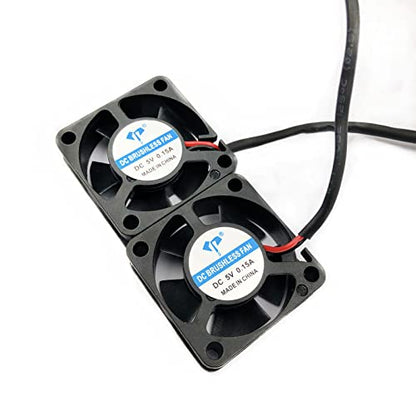 FainWan 2PCS JST Plug RC Products 30x30x10mm Ball Bearing Motor/ESC Cooling Fan
