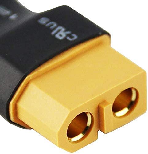 2 Pairs XT60 to EC5 Adapter RC Male Female Connector Plug for RC Lipo Battery - size: 2Pairs XT60 to EC5