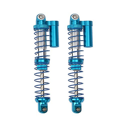 2Pack ShareGoo Aluminum Shocks Absorber Dampers Assembled for Redcat Axial SCX10 RC4WD D90 Traxxas TRX4 1/10 RC Crawler Truck ((90mm-Hole Center to Hole Center))