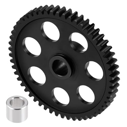 LSG Steel 0.5M 54T Spur Gear for 1/18 Tra-xxas LaTrax Teton Rally SST Teton | Metal Heavy Duty Precision CNC Machined Main Gear for RC Car Upgrades Part