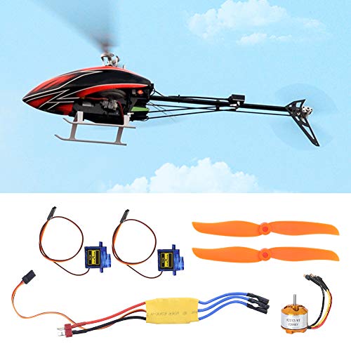 Premium RC A2212 2200KV Brushless Motor, New 30A ESC Electric Speed Controller SG90 9G Micro Servo 6035 Propeller Essential Kit for RC Plane Enthusiasts, RC Plane Kit(A2212)
