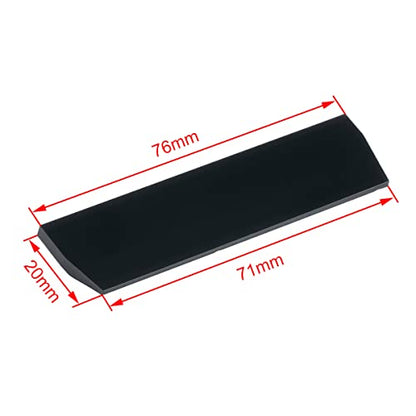 2PCS TRX4M Side Pedal POM Rock Sliders ESC Battery Receiver Expansion Side Plate for 1/18 RC Crawler TRX4M Defender Upgrades