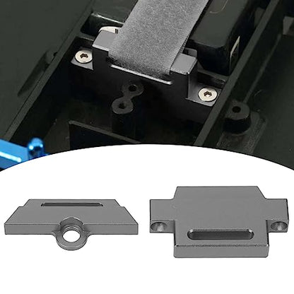Aluminum Alloy RC Car Battery Plate, Secure Strap Mounting Tray for 1/10 Slash 2WD Chassis, for RC Enthusiasts Racers and Hobbyists
