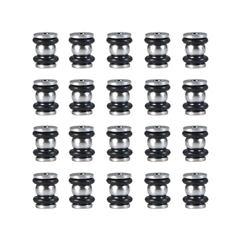 MORLORDY 20Pcs RC Rod Ends Ball Studs Joints Set for 1/24 RC Crawler Car SCX24 Upgrades Accessories