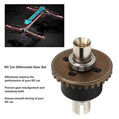 RC Car Differential Gear Set 30T Center Diff Bevel Gear Drive Wheel Set for SCY 16101 16102 16103 16201 1/16 RC Car