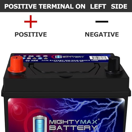 Mighty Max Battery MM-NS40 Start and Stop Car BCI Group Size NS40 12V 35Ah, 57RC, 370 CCA Rechargeable AGM Car Battery - style: Group NS40