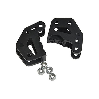 Alloy Dual Lower Shock Link Mount for 1/10 RC Crawler Axial Wraith 90018 RR10