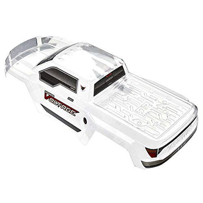 ARRMA 1/10 Bodyshell with Decals, Clear : Granite, ARAC3328