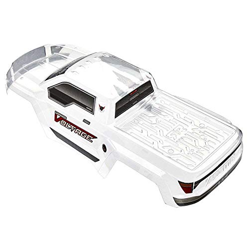 ARRMA 1/10 Bodyshell with Decals, Clear : Granite, ARAC3328