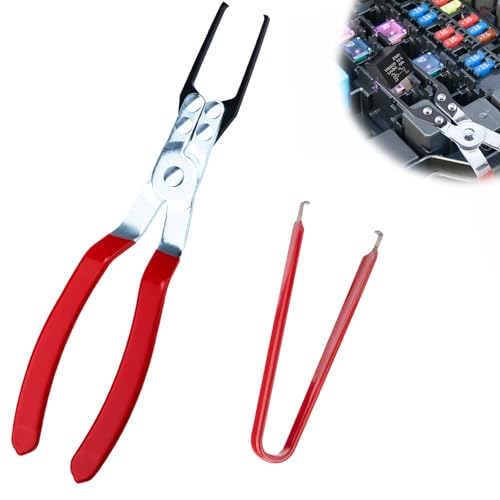 BFXM Relay Puller Pliers, Fuse Puller Tool for Car | Fuse Removal Tool, Relay Puller, Electrical Disconnect Pliers, Automotive Tools for Removing Relays Fuse on Vehicles