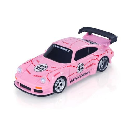 TOUCAN RC HOBBY 1/43 2.4G Mini RC Drift Car Racing Vehicle 4WD Ready to Go Model Gyroscope Radio Battery Lights 4305A - color: 4305agyro