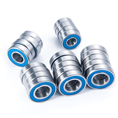 22Pcs Rubber Sealed Bearing Kit for Losi DBXL-E 2.0 Desert Buggy | 1/5 RC Car Model Upgrade Parts Accessories