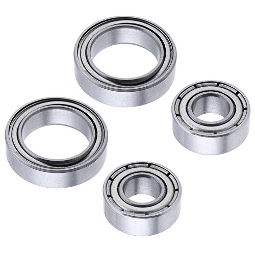 HobbyPark Aluminum Steering Knuckle & C Hub Carrier w/Ball Bearings Replacement of AX30495 AX30496 For RC AXIAL SCX10 Option Parts