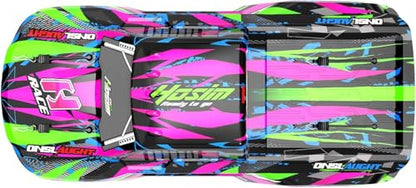Hosim X08 RC Car Body Shell X07 X08 X07W RC Truck Replacement Parts X8-CK04 X08 RC Car Accessories（Pink）