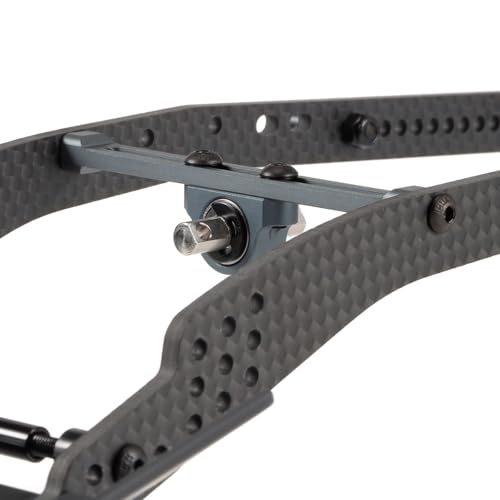 Carbon Fiber LCG Custom Build Chassis Kit and Links Set for 1/10 RC Rock Crawler High Clearance Extreme Breakover (Chassis Kit) - style: Chassis Kit