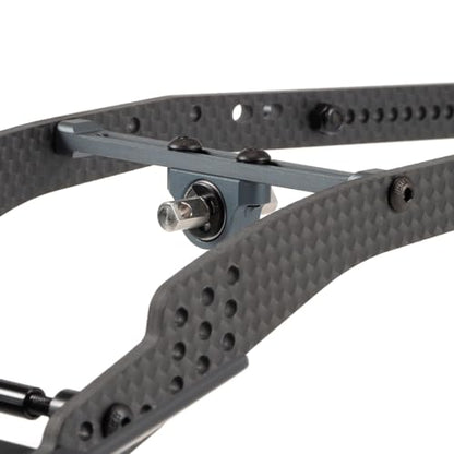 Carbon Fiber LCG Custom Build Chassis Kit and Links Set for 1/10 RC Rock Crawler High Clearance Extreme Breakover (Chassis Kit) - style: Chassis Kit