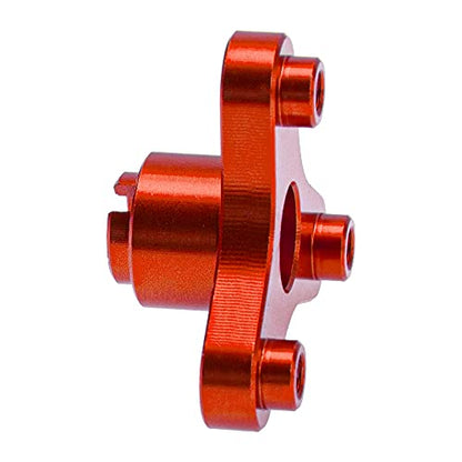Aluminum Alloy Slipper Clutch Eliminator Compatible with Traxxas Stampede Slash Bandit Rustler VXL XL5 2WD 1/10 RC Car (Red) - color: Red