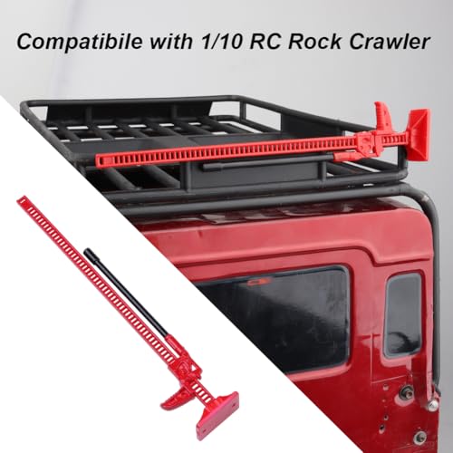 Hobbypark Mini RC Rock Crawler Accessories Decorative Tool Sets Digging Shovel Fuel Tank High Jack Winch for 1:10 Climbing Car