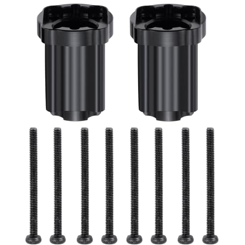 Aluminum 7075 Rear Hubs Axle Mount Set 0 Degree Rear Axle Mount Lockout for LOSI 1/18 Mini LMT 4X4 Brushed Monster Truck RTR Upgrade Parts
