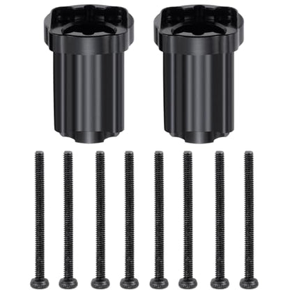 Aluminum 7075 Rear Hubs Axle Mount Set 0 Degree Rear Axle Mount Lockout for LOSI 1/18 Mini LMT 4X4 Brushed Monster Truck RTR Upgrade Parts