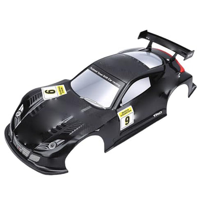 1/10 Scale RC Car Body Shell 1/10 Scale Universal RC Car Shell/Painted for 26cm Wheelbase Sports with Precut PVC Lightweight Protection Clear Graph