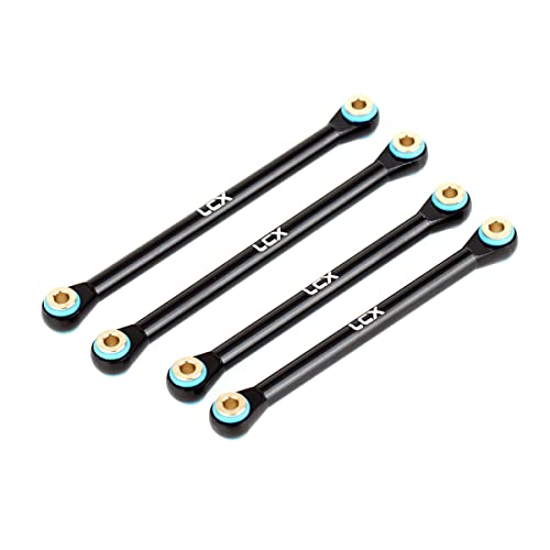 LCX Racing 1/18th RC Crawler Car Aluminum Steering Link Set Upper Link Set for Axial Capra UTB18 Unlimited Trail Buggy, Upgrades Parts Accessories (Upper Link Set)