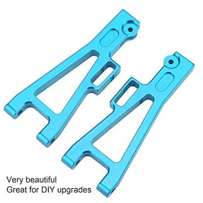 Metal RC Suspension Arm Kit for JLB 1/10 Truck, Sturdy and Durable Front Rear Forearm, Perfect for DIY Upgrade, (Blue) - color: Blue
