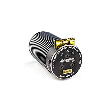 4274 Brushless, Sensored Motor, 4-Pole, 1700KV for 1/8 RC Truck/Truggy