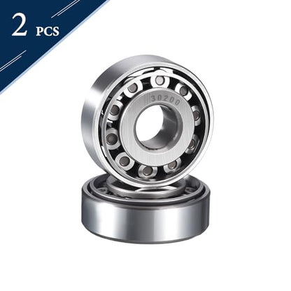 2 Pack 30200 Tapered Roller Bearing Cone and Cup Set | 10mm Bore 30mm OD 12mm Cup Width, Chrome Steel Wheel Bearings, ABEC-3 - size: 30200