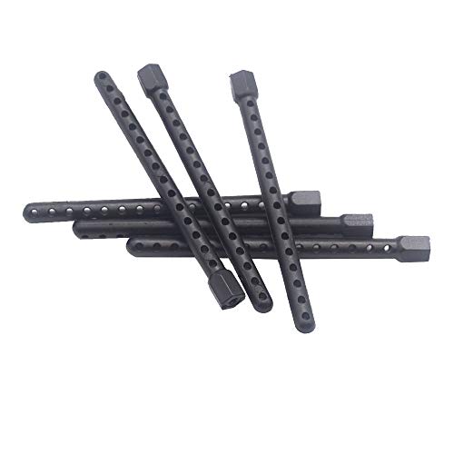8Pcs ShareGoo Plastic Body Post Mounts RC Car Shell Column Compatible with HSP Redcat Racing Lightning EP Drift STK STR EPX PRO 1/10 Scale RC Model Car (70mm) - size: 70mm