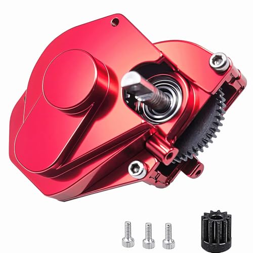 SCX24 Aluminum Transmission Case | Complete Gearbox Upgrade for 1/24 Axial RC Crawler