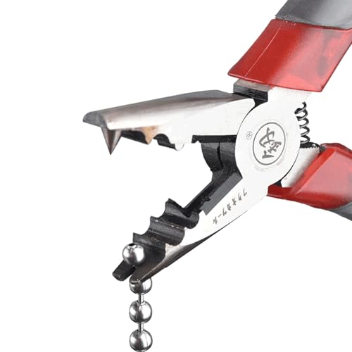 Ball Chain Splicing Joining Tool, #10 Endless Nickel Bead Chain Splicing Coombination Pliers With Cutting Tool Joining Plier For Roller Blind Chain Connector