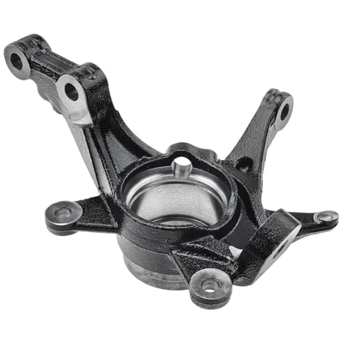 Detroit Axle - 3pc Front Right Knuckle Kit for 2014 2015 2016 2017 | Hyundai Accent, Passenger Side Steering Knuckle, Wheel Hub Assembly, Wheel Bearing Replacement - size: 3UW471942/Kit