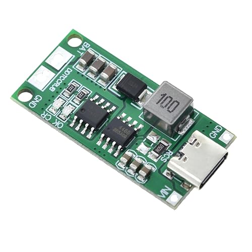 HiLetgo 2pcs Multi-Cell 2S 3S 4S USB-C to 8.4V 12.6V 16.8V (4S 2A) Step-Up Boost LiPo Polymer Li-Ion Charger Board 7.4V 11.1V 14.8V 18650 Lithium Battery Boost Module Type-C - style: 4S 2A
