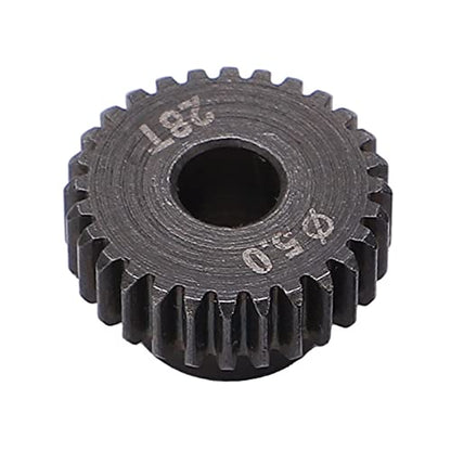 RC Motor Pinion Gear, 20T 22T 24T 26T 28T 5Pcs 48DP 5mm Shaft Hole Motor Pinion Gears Fit for Monster 1:10 Scale RC Truck